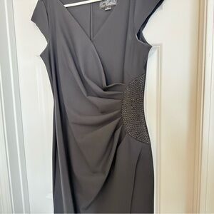Alex Evenings  Black Cap Sleeve Dress! Never worn!!